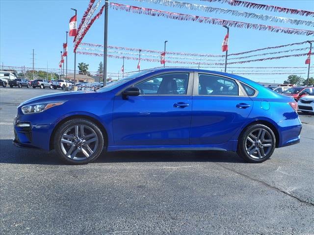 Used 2021 Kia Forte GT-Line with VIN 3KPF34AD7ME263030 for sale in Tilton, IL