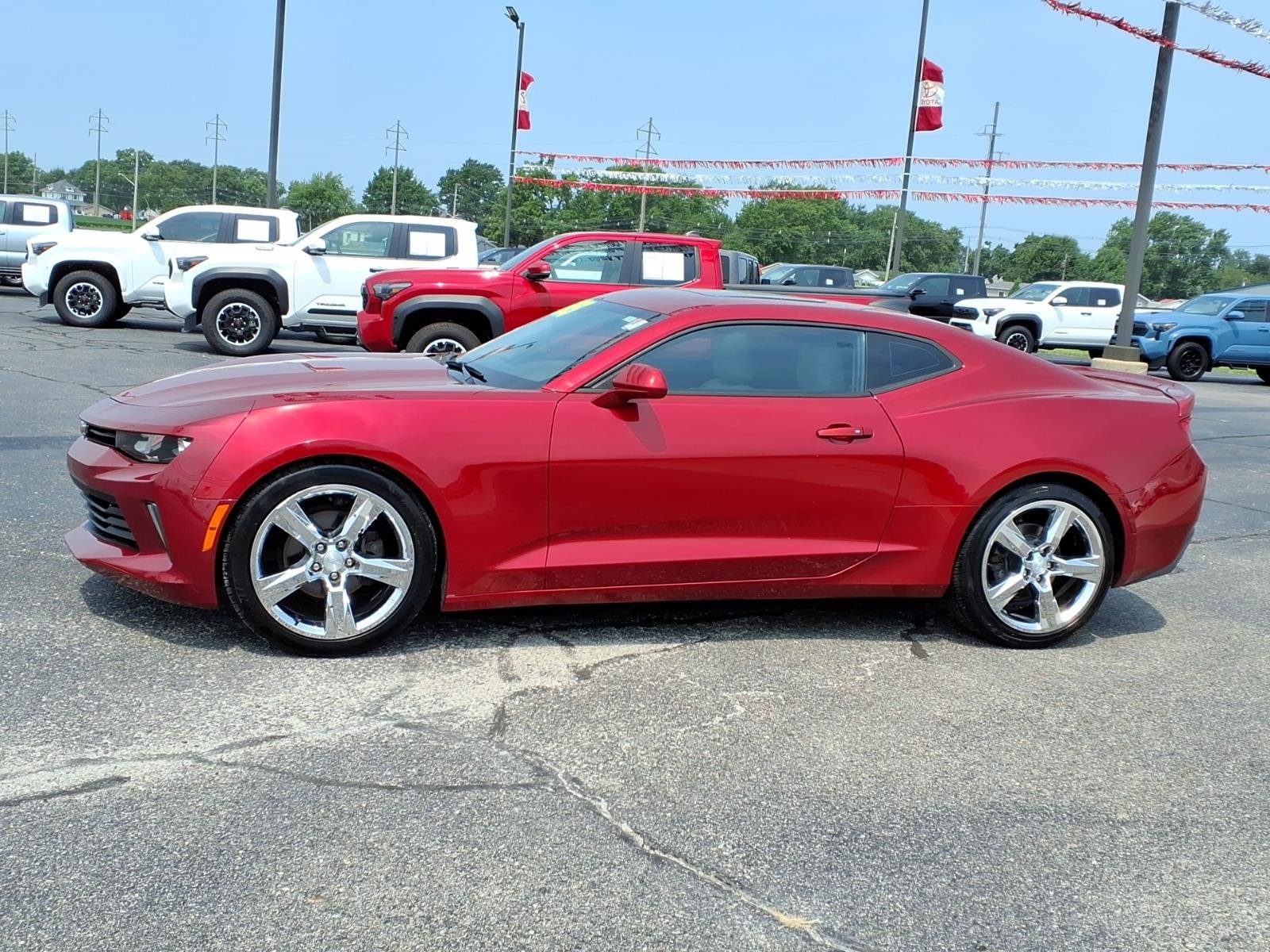 Used 2017 Chevrolet Camaro 1LT with VIN 1G1FB1RS9H0124237 for sale in Tilton, IL