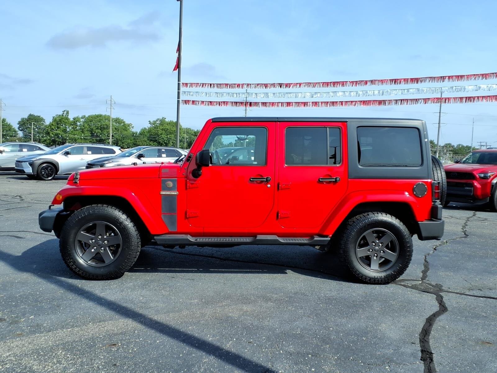 Used 2016 Jeep Wrangler Unlimited Freedom Edition with VIN 1C4BJWDG0GL194120 for sale in Tilton, IL