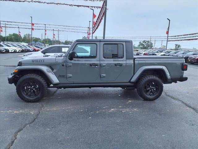 Used 2021 Jeep Gladiator WILLYS with VIN 1C6HJTAG9ML513157 for sale in Tilton, IL