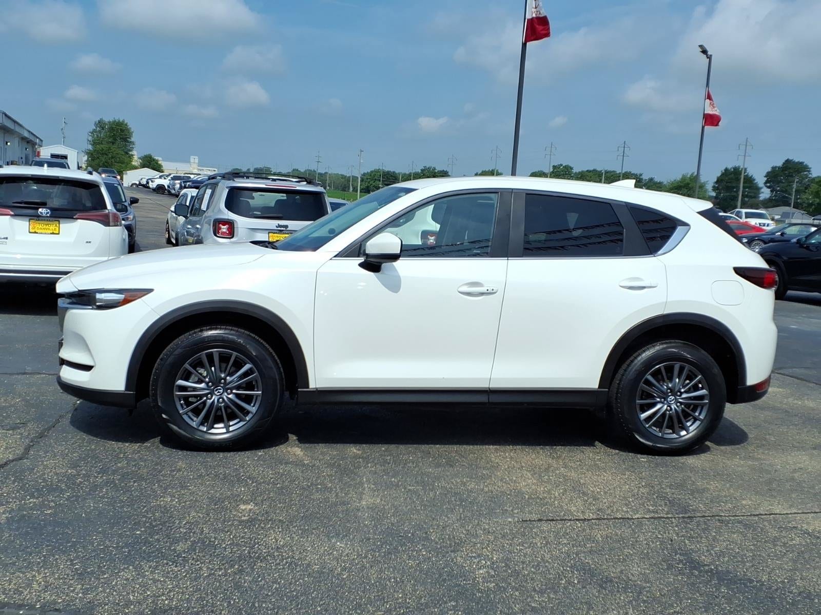 Used 2019 Mazda CX-5 Touring with VIN JM3KFBCM8K0533080 for sale in Tilton, IL