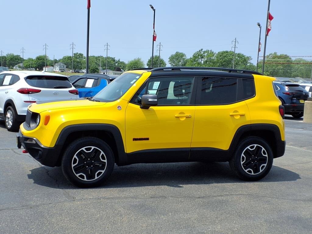 Used 2016 Jeep Renegade Trailhawk with VIN ZACCJBCT3GPD41263 for sale in Tilton, IL