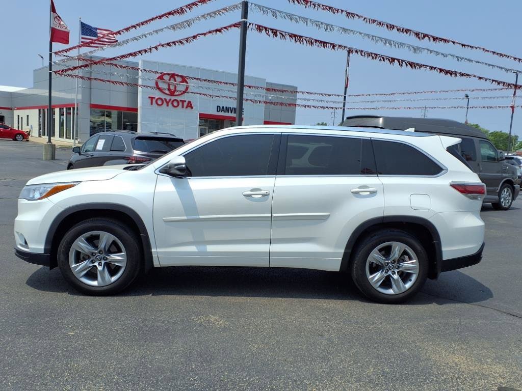 Used 2016 Toyota Highlander Limited Platinum with VIN 5TDDKRFH1GS340567 for sale in Tilton, IL