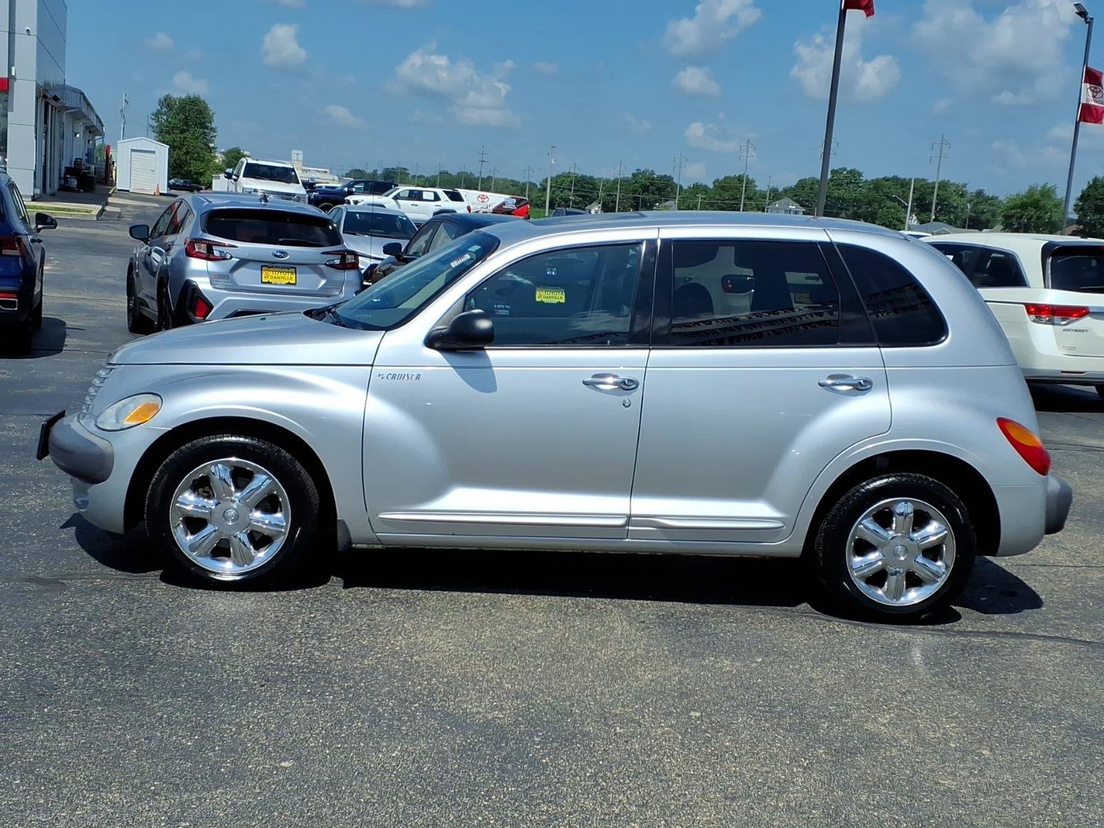 Used 2002 Chrysler PT Cruiser LIMITED with VIN 3C8FY68B42T376992 for sale in Tilton, IL