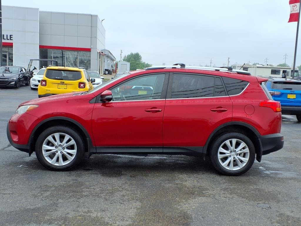 Used 2015 Toyota RAV4 Limited with VIN 2T3DFREV8FW338128 for sale in Tilton, IL