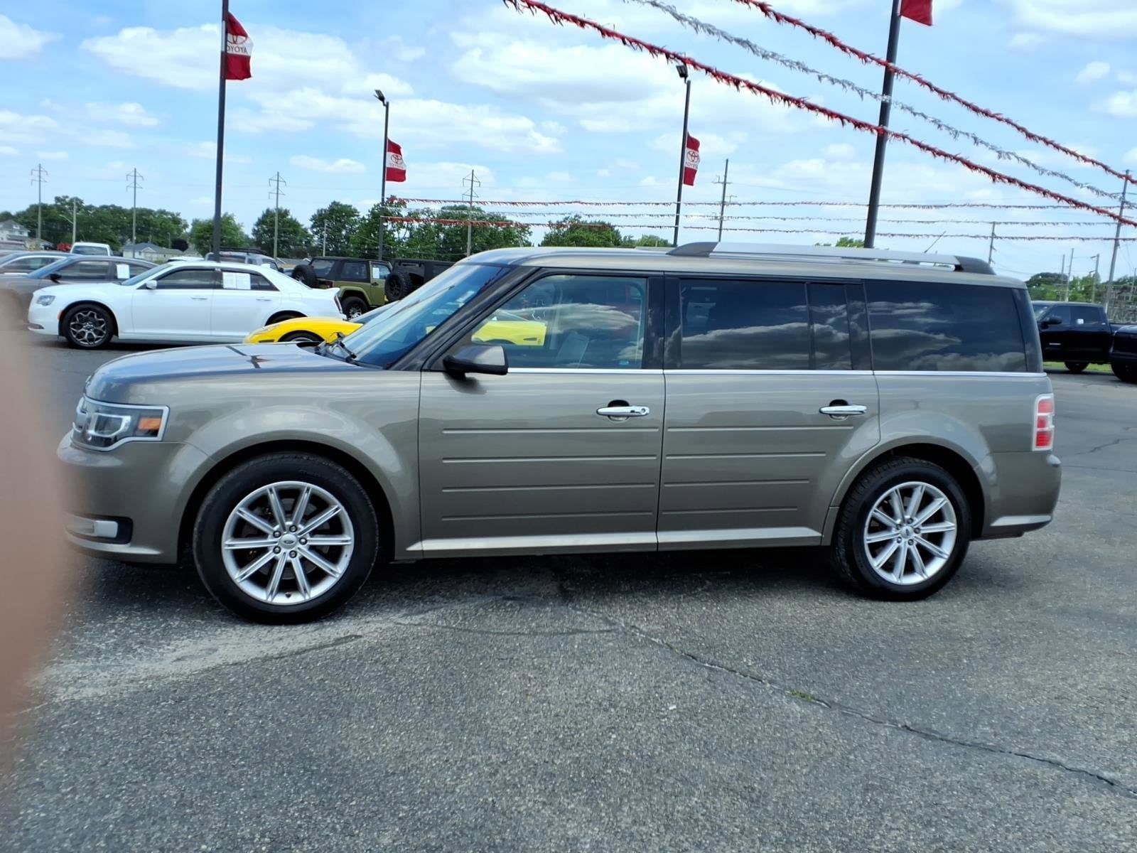 Used 2014 Ford Flex Limited with VIN 2FMHK6D80EBD25720 for sale in Tilton, IL