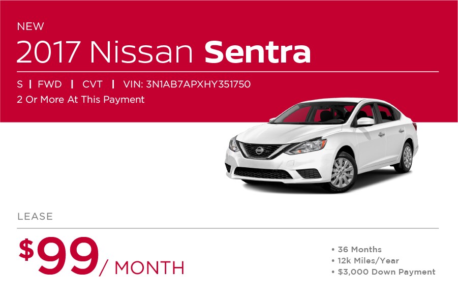 Nissan Sentra Special Offer