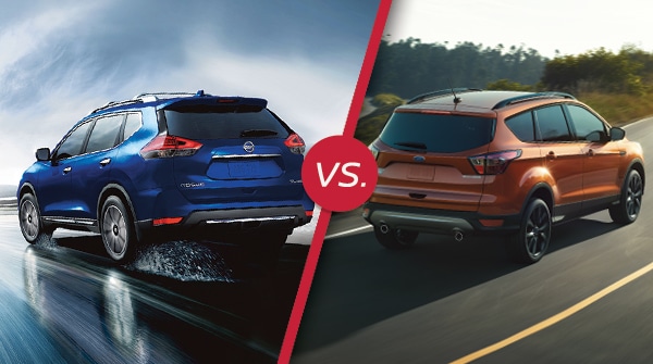 Comparison: 2018 Nissan Rogue vs 2018 Ford Escape