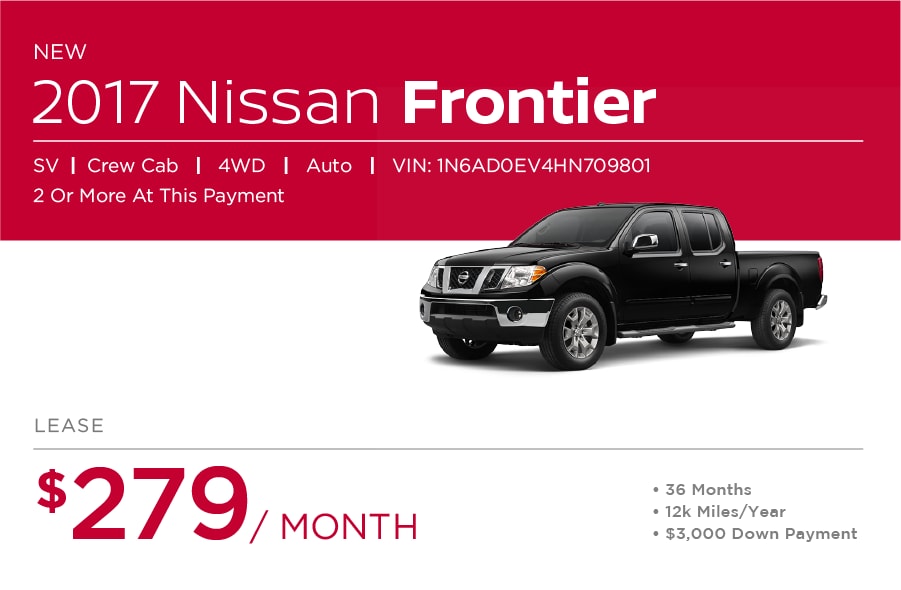 Nissan Frontier Special Offers