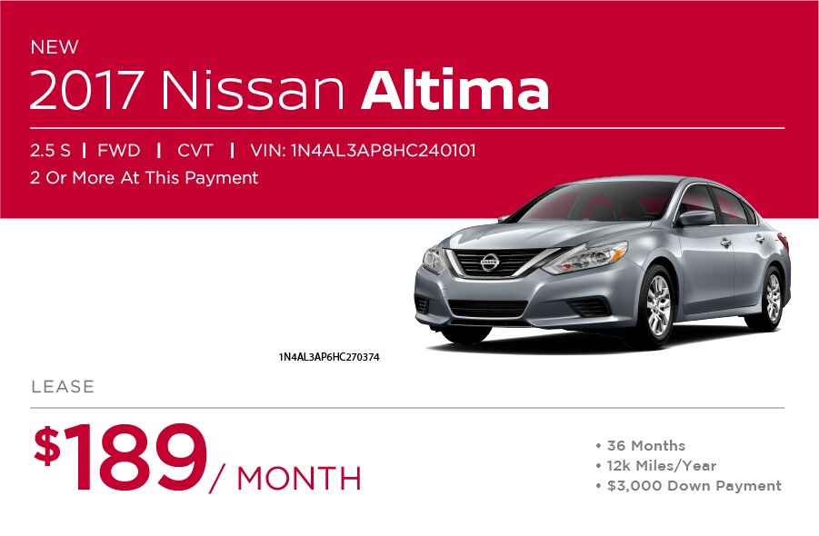 Nissan Altima Special Offer