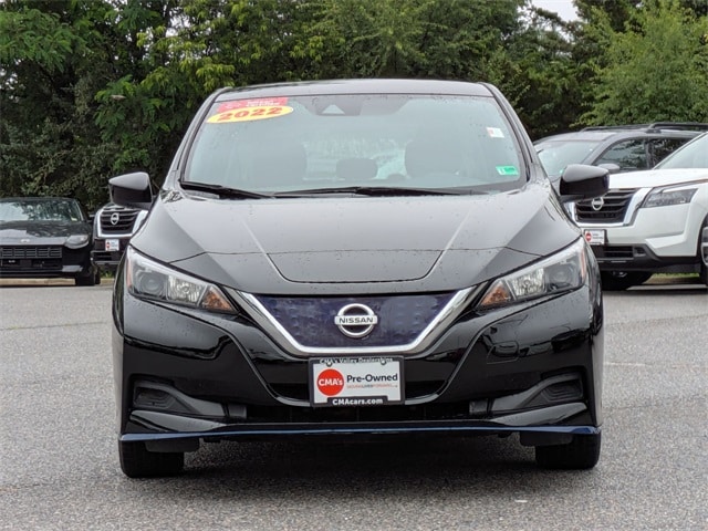 Certified 2022 Nissan LEAF S Plus with VIN 1N4BZ1BV1NC562966 for sale in Staunton, VA