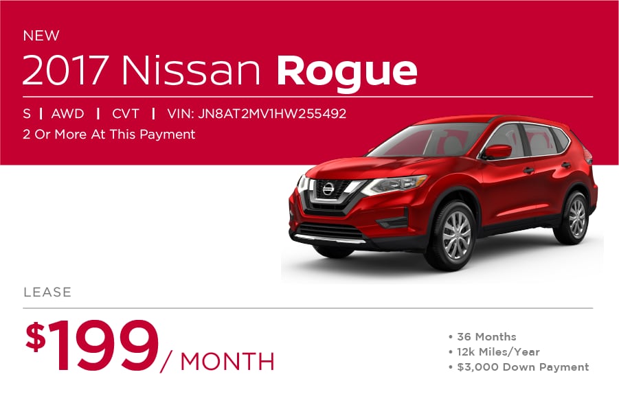 Nissan Rogue Special Offer