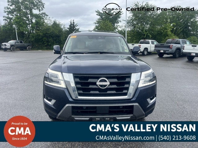 Certified 2022 Nissan Armada SL with VIN JN8AY2BB5N9811033 for sale in Staunton, VA