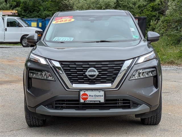 Certified 2022 Nissan Rogue SV with VIN 5N1BT3BA3NC691274 for sale in Staunton, VA