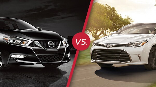 Comparison: 2018 Nissan Maxima vs 2018 Toyota Avalon