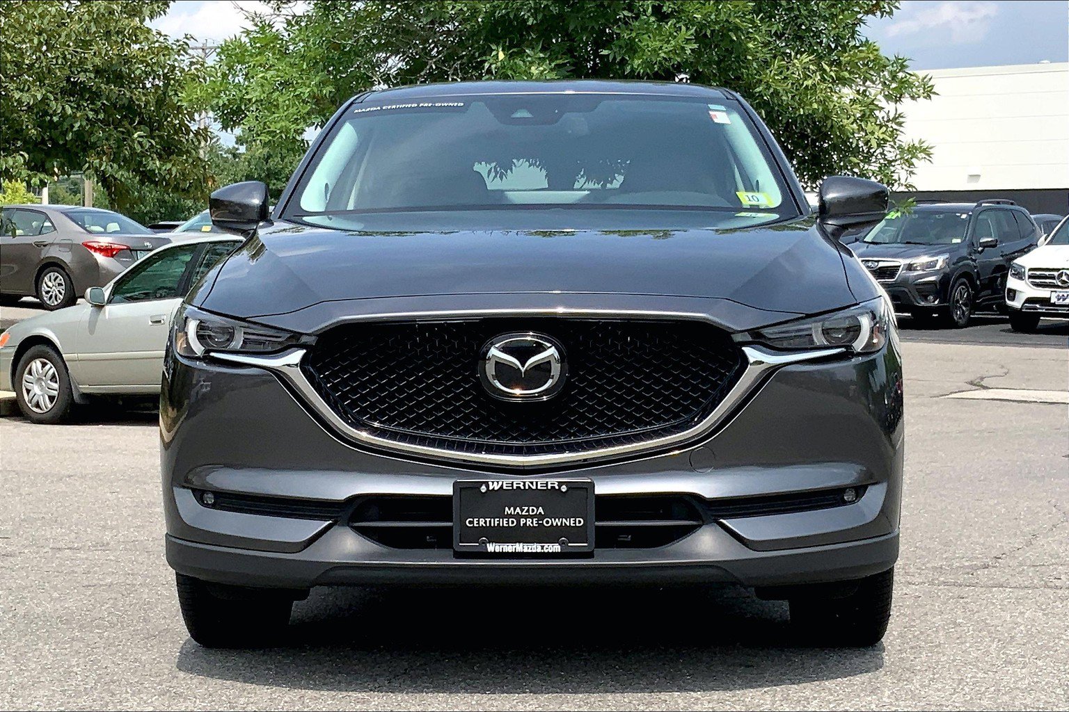 Certified 2021 Mazda CX-5 Grand Touring with VIN JM3KFBDM3M0392193 for sale in Manchester, NH