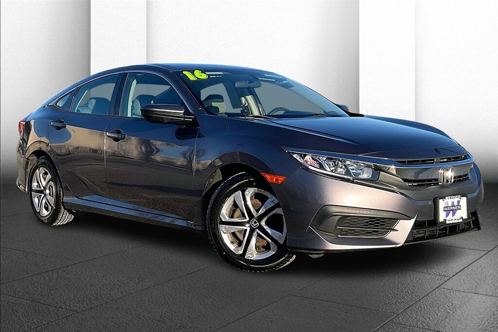 Used 2016 Honda Civic LX Sedan