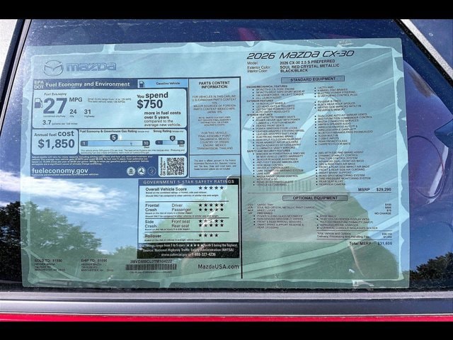 New 2026 Mazda CX-30 From Werner Mazda | in ManchesterNH