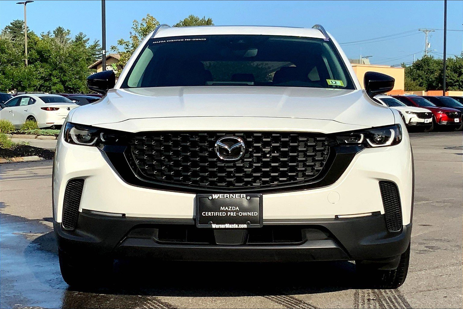 Certified 2024 Mazda CX-50 S PREMIUM with VIN 7MMVABDM6RN167569 for sale in Manchester, NH