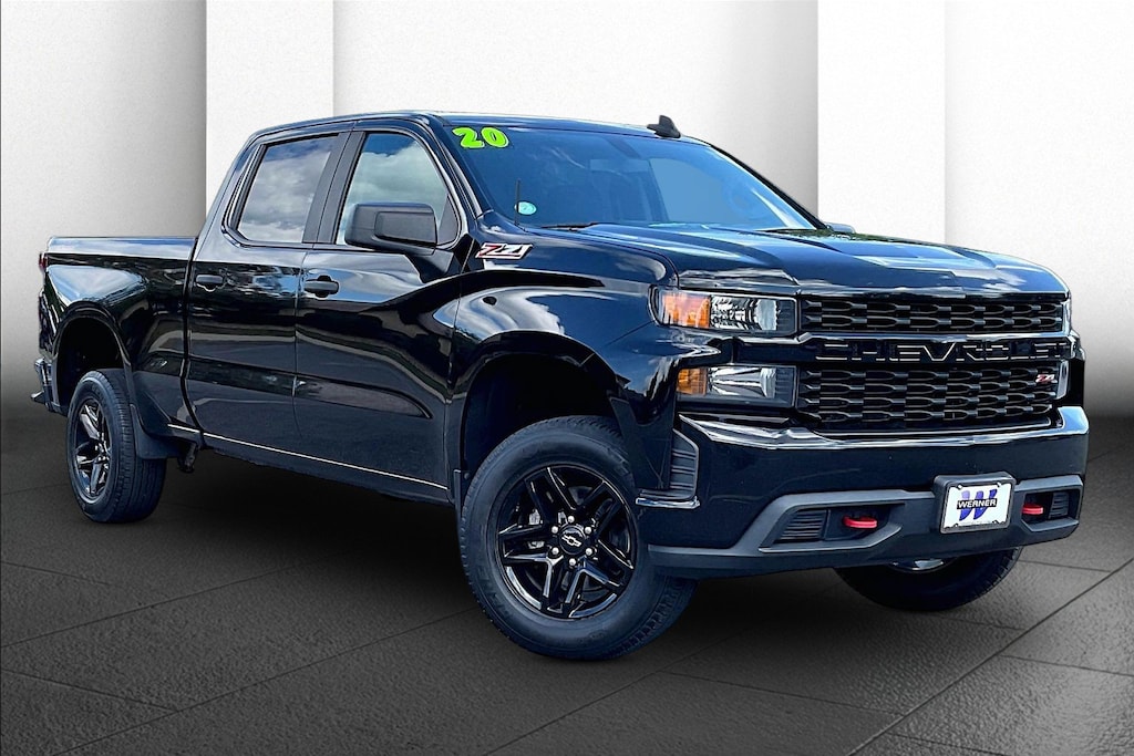 Used 2020 Chevrolet Silverado 1500 Silverado Custom Trail Boss Truck Crew Cab