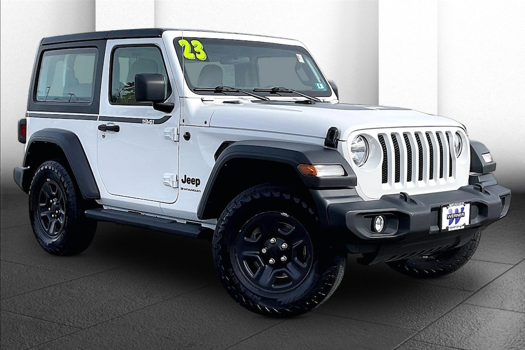 Used 2023 Jeep Wrangler 2-DOOR SPORT 4X4 SUV