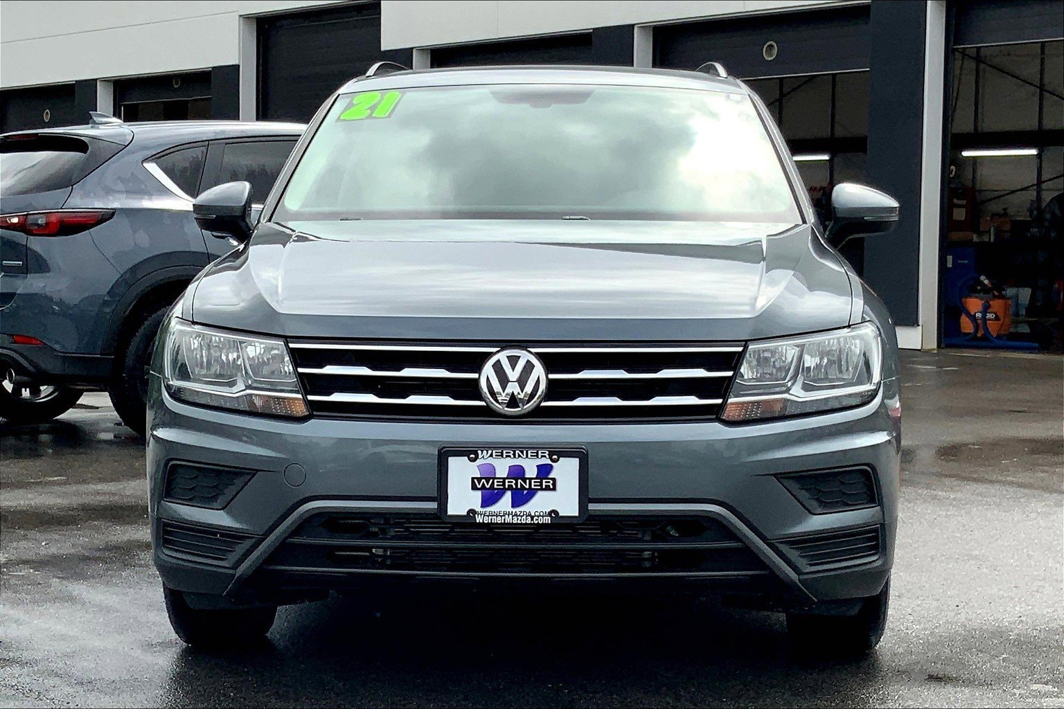 Used 2021 Volkswagen Tiguan SE with VIN 3VV2B7AX3MM036891 for sale in Manchester, NH