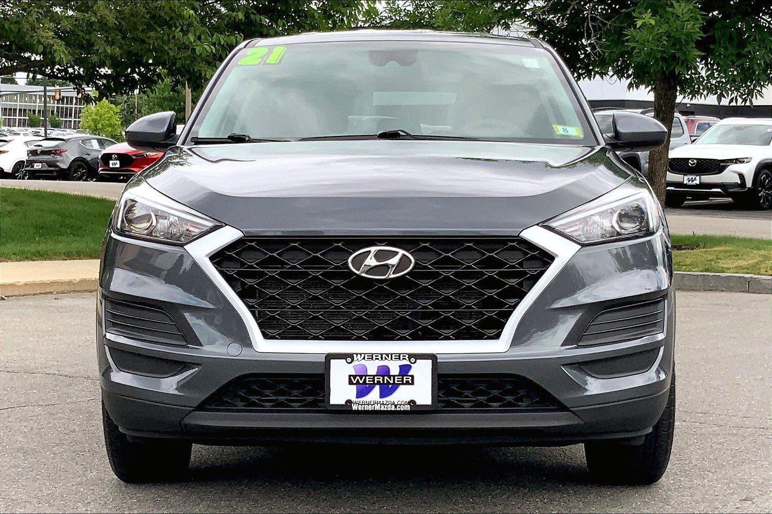 Used 2021 Hyundai Tucson SE with VIN KM8J2CA4XMU311348 for sale in Manchester, NH