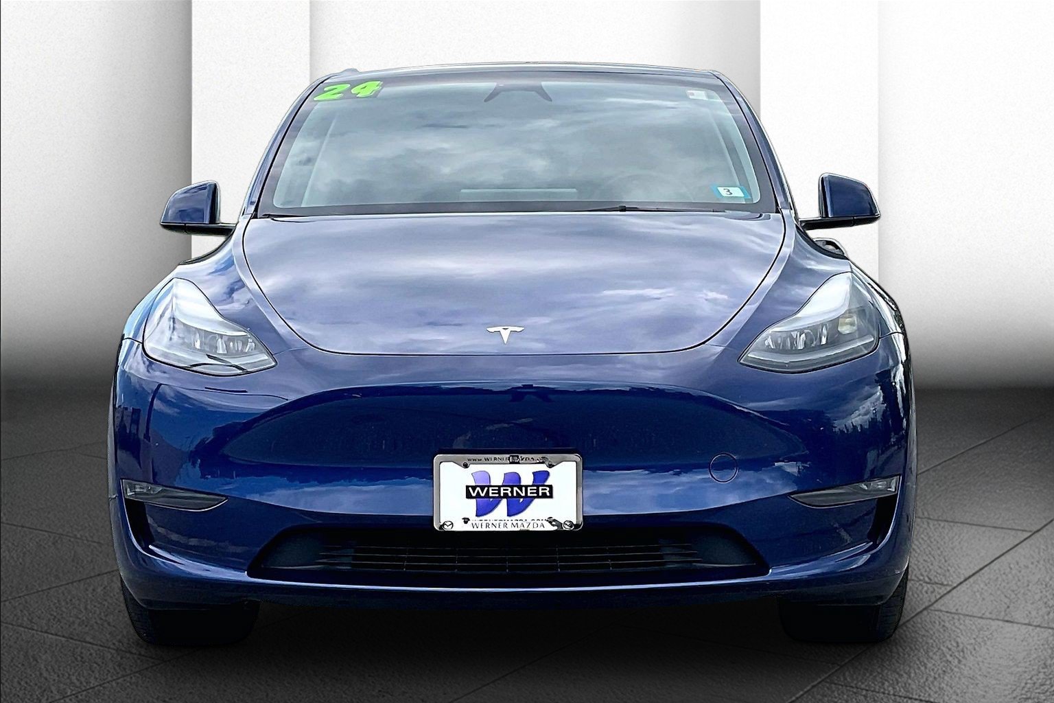 Used 2024 Tesla Model Y Long Range with VIN 7SAYGDEEXRA217032 for sale in Manchester, NH