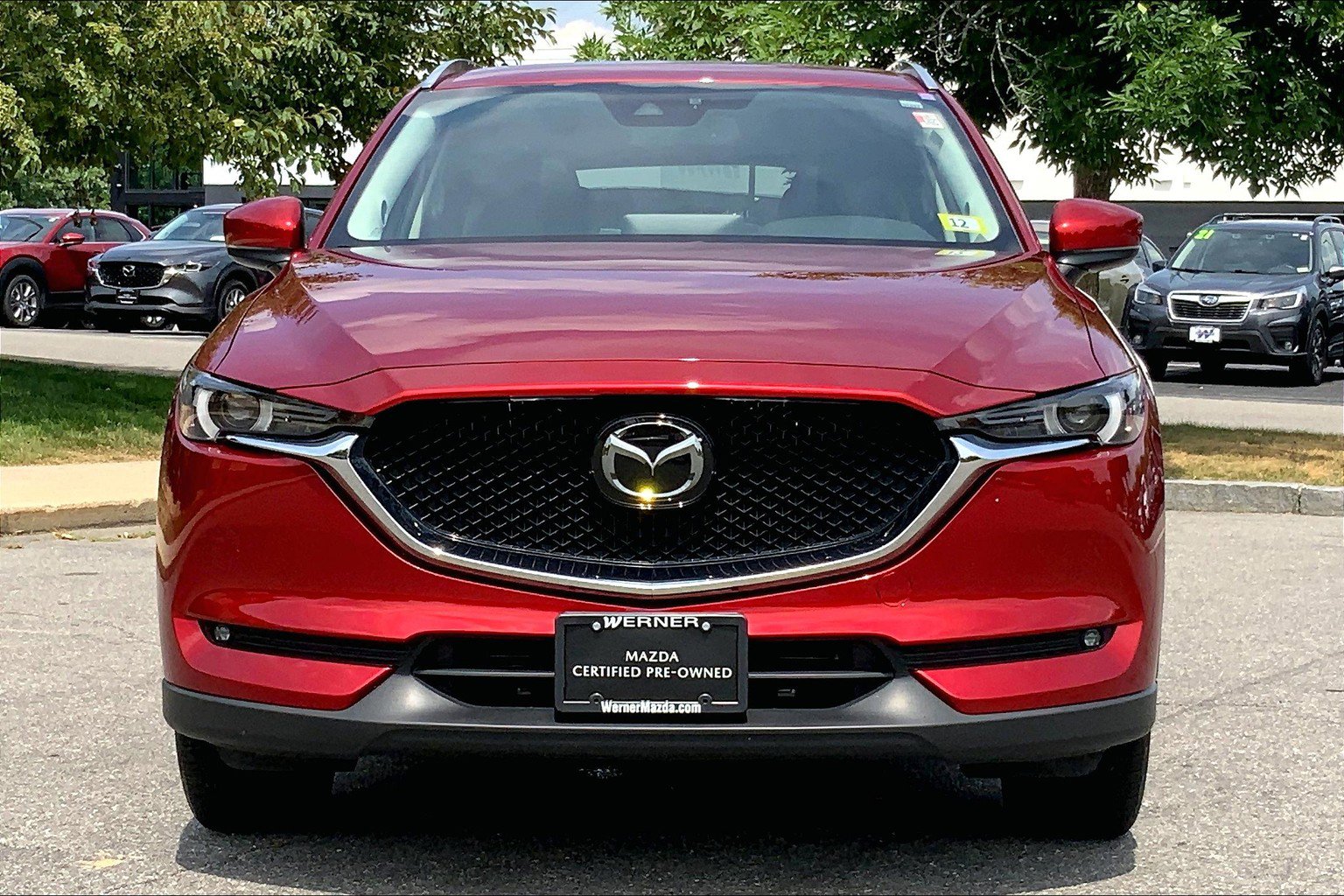 Certified 2021 Mazda CX-5 Grand Touring with VIN JM3KFBDMXM0334002 for sale in Manchester, NH