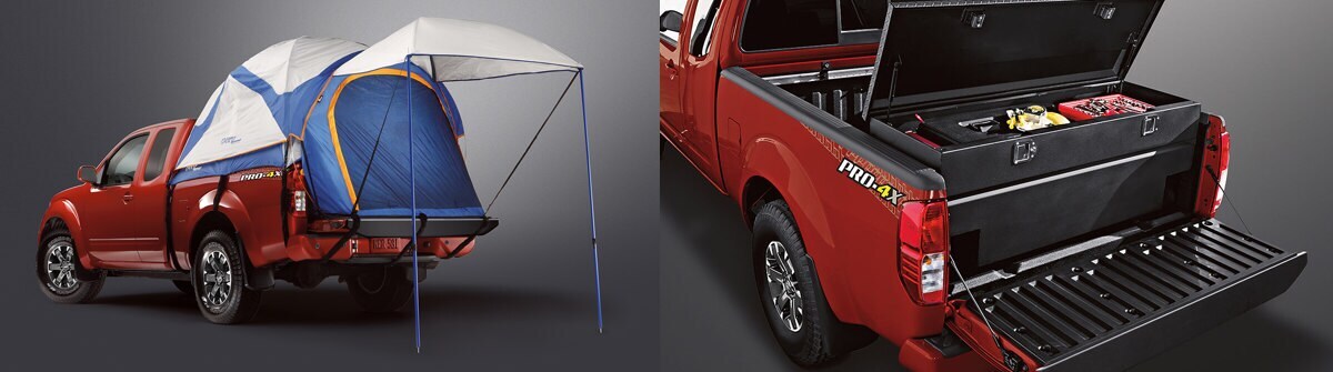2018 Nissan Frontier vs. 2017 Toyota Tacoma Cargo Features near Ozark, MOÂ