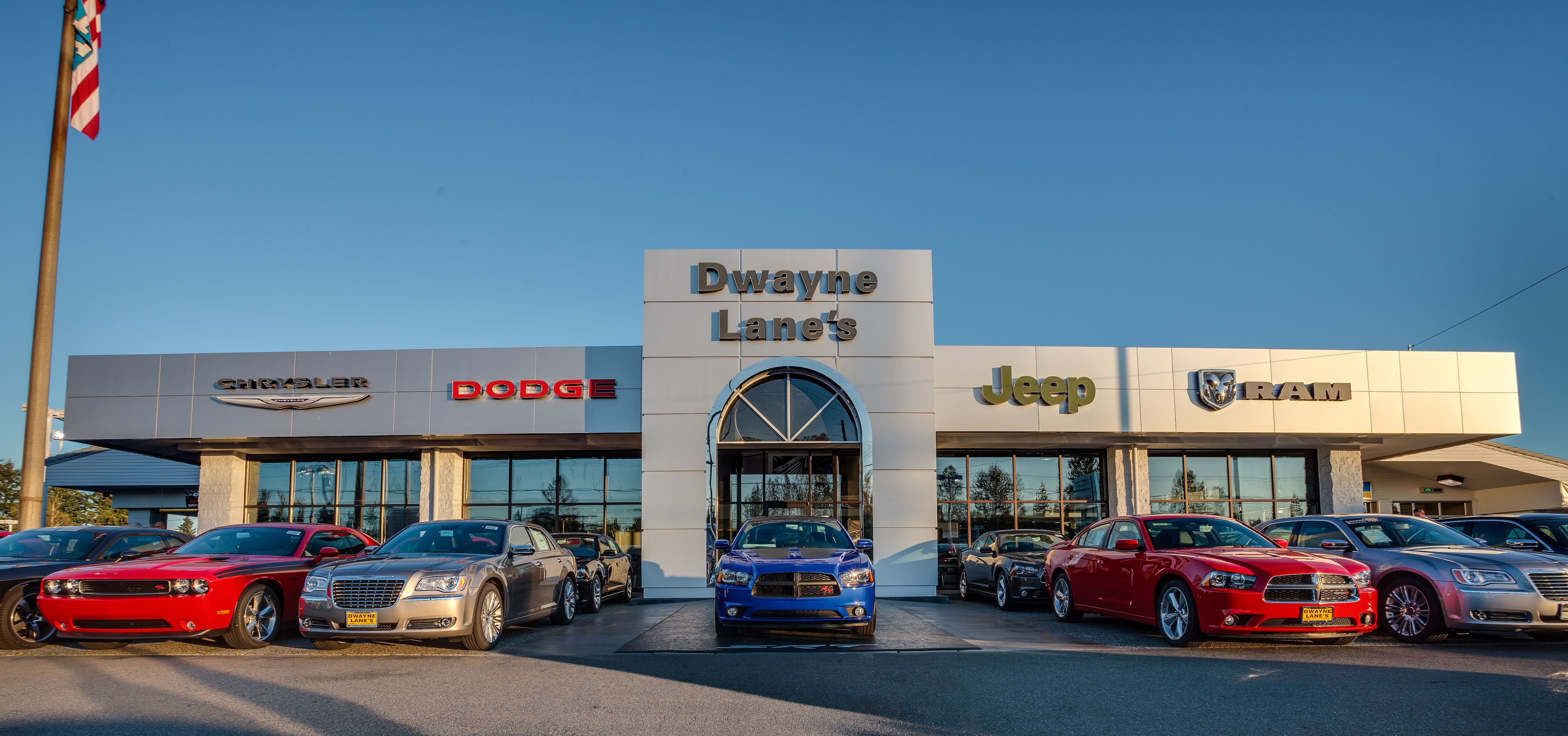 About Dwayne Lane's CJDR Dealership in Everett, WA