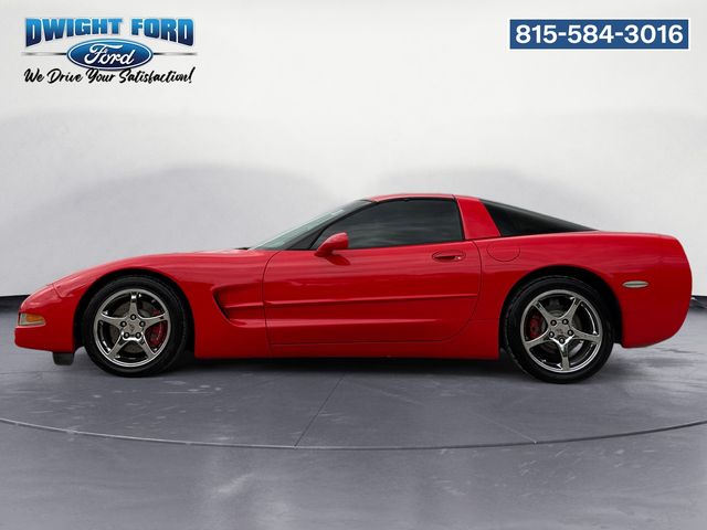 Used 2003 Chevrolet Corvette Base with VIN 1G1YY22G435130039 for sale in Dwight, IL
