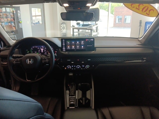 Certified 2023 Honda Accord Hybrid EX-L with VIN 1HGCY2F62PA067444 for sale in Dwight, IL