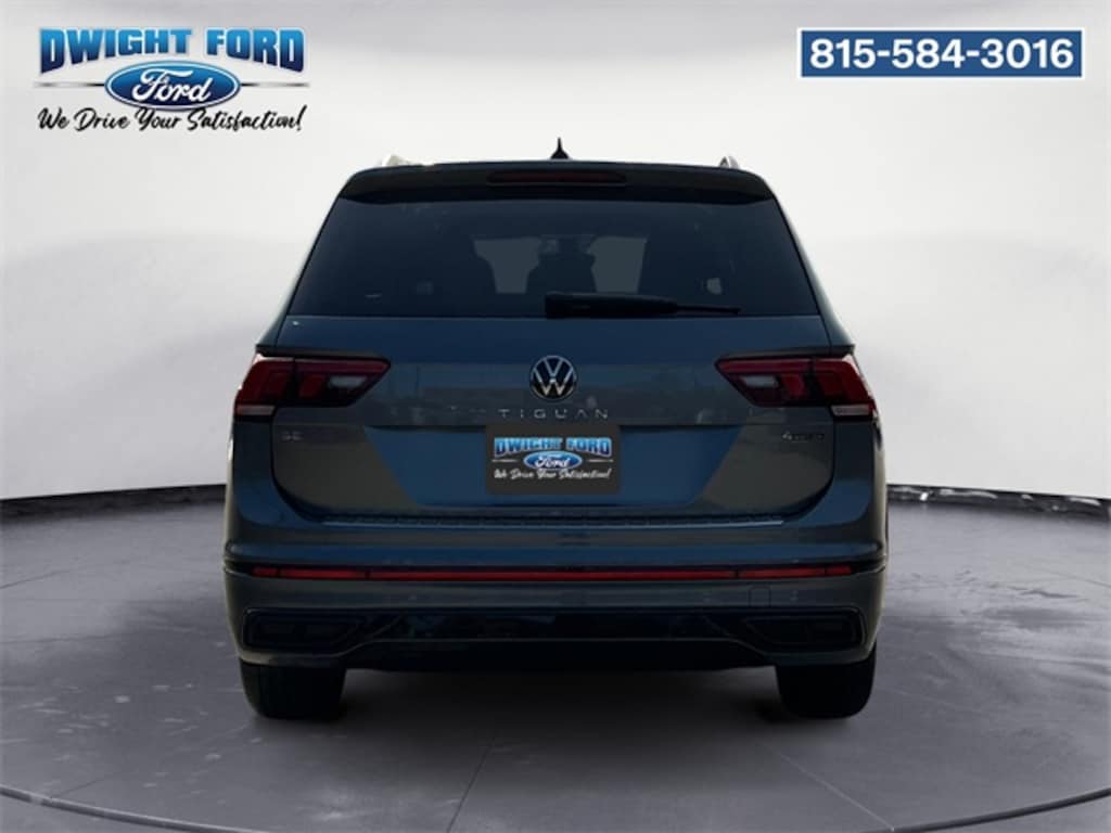 Certified 2022 Volkswagen Tiguan 2.0T SE R-Line Black SUV