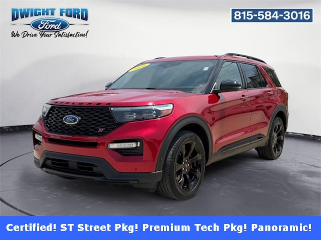 Certified 2021 Ford Explorer ST SUV