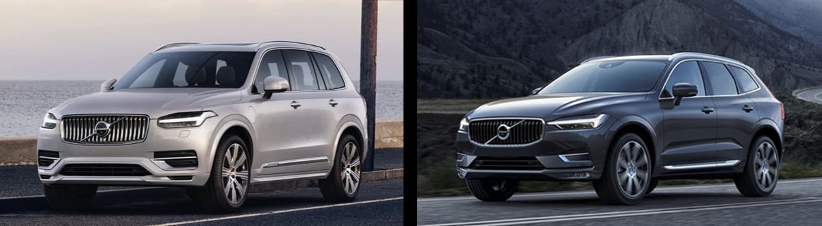 2020 Volvo XC90 vs 2020 Volvo XC60