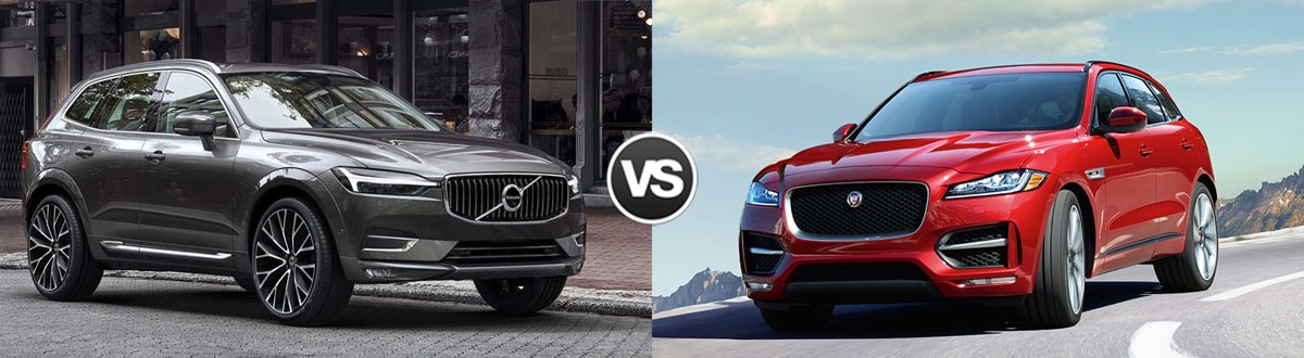 2019 Volvo XC60 vs 2019 Jaguar F-PACE