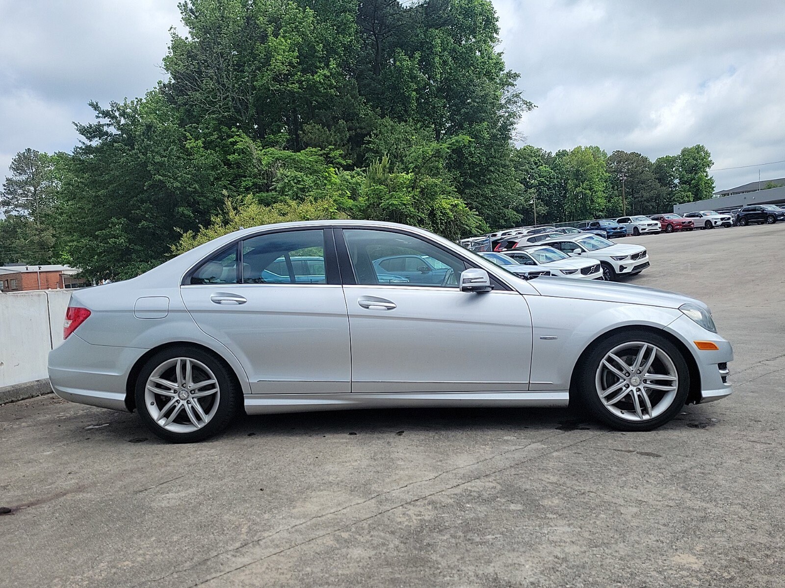Used 2012 Mercedes-Benz C-Class C250 Luxury with VIN WDDGF4HBXCR218964 for sale in Chamblee, GA
