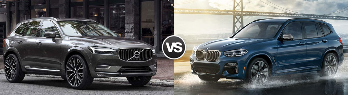 2019 Volvo XC60 vs 2019 BMW X3
