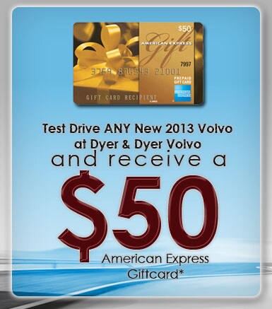 50 American Express Promotion Only At Dyer Dyer Dyer Dyer Volvo Cars