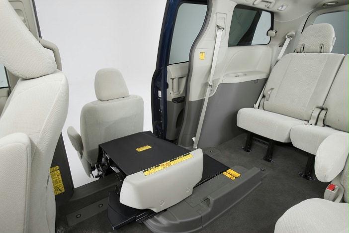 Toyota Sienna Minivan with Mobility Access Seat 4
