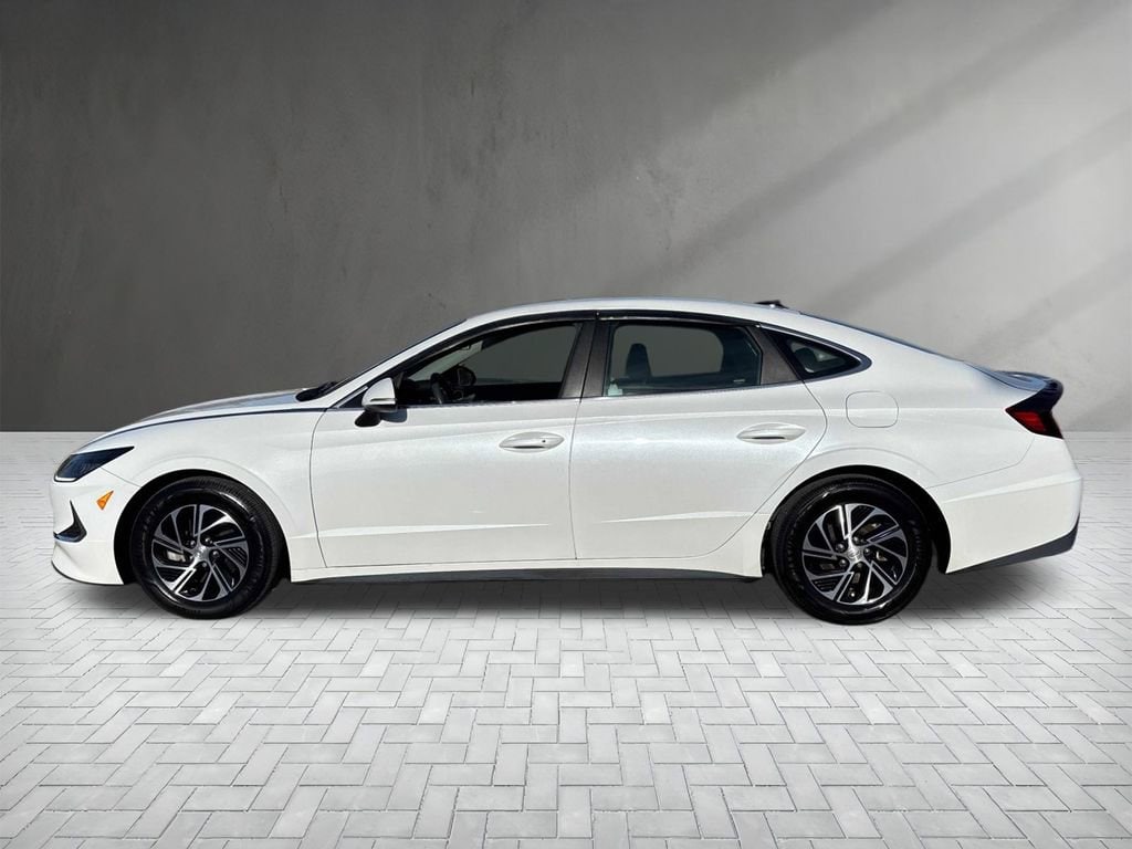 Used 2021 Hyundai Sonata Blue Sedan