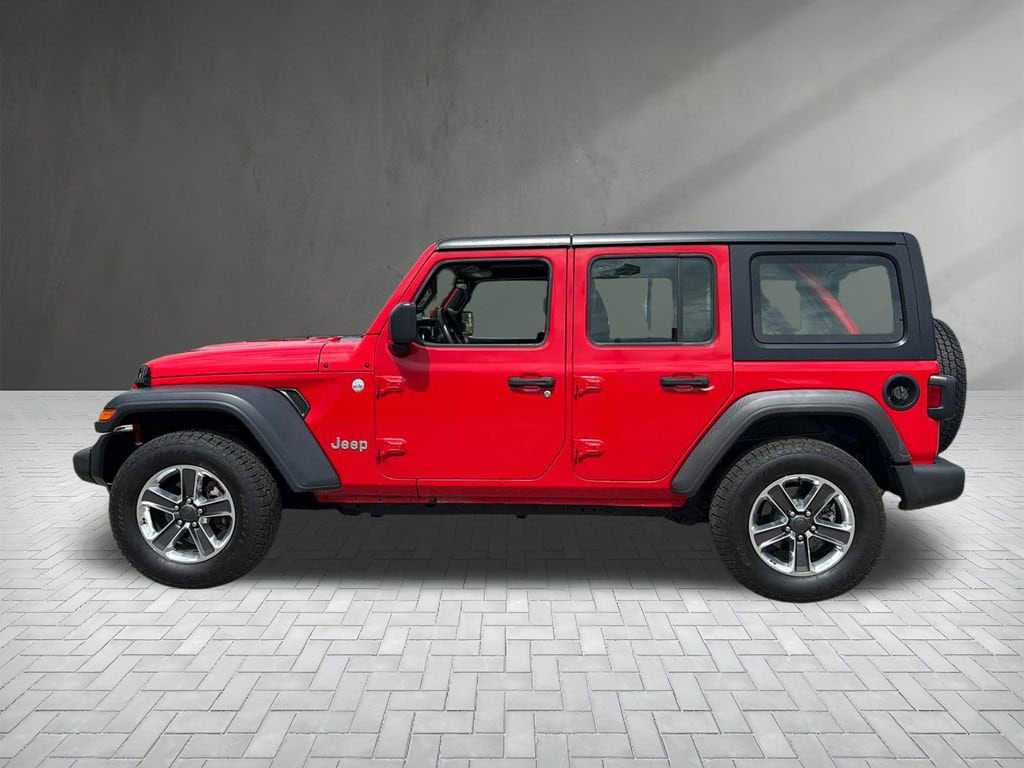 Used 2018 Jeep All-New Wrangler Unlimited Sport with VIN 1C4HJXDG6JW258862 for sale in Morehead, KY