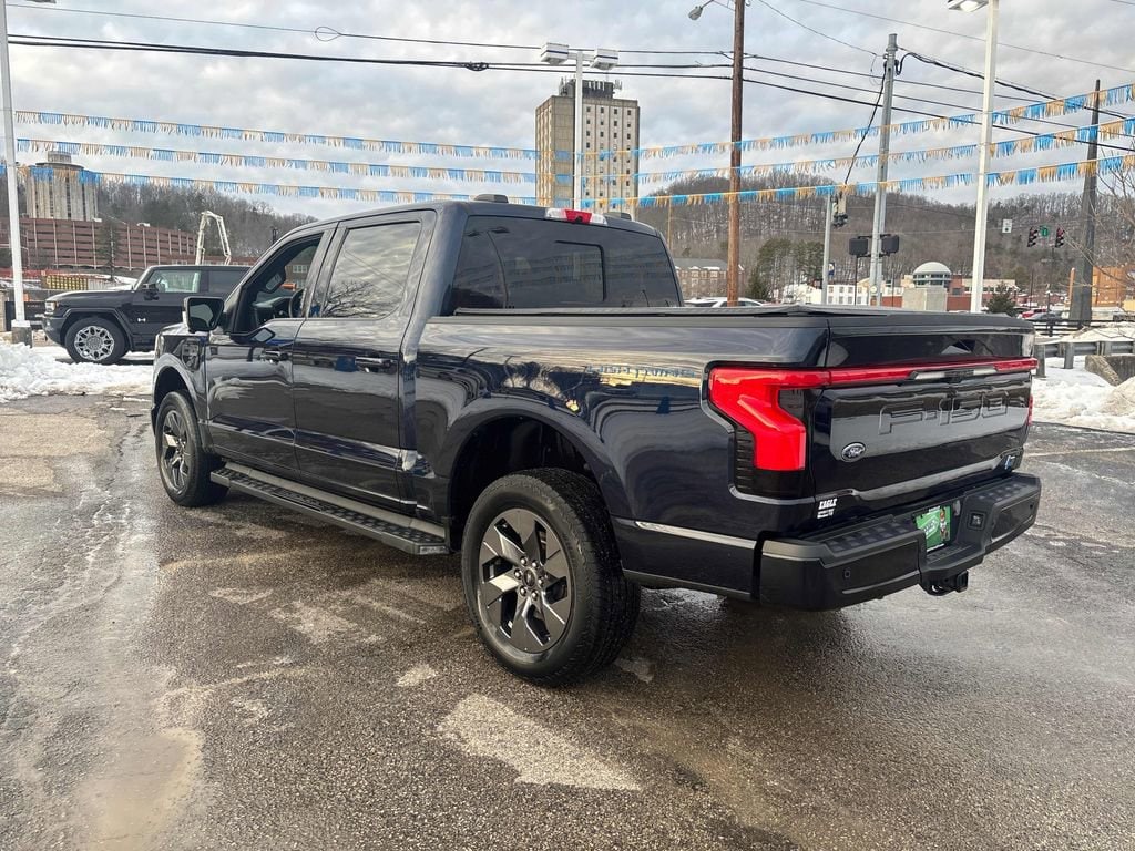 Used 2023 Ford F-150 Lightning Lariat Truck SuperCrew Cab