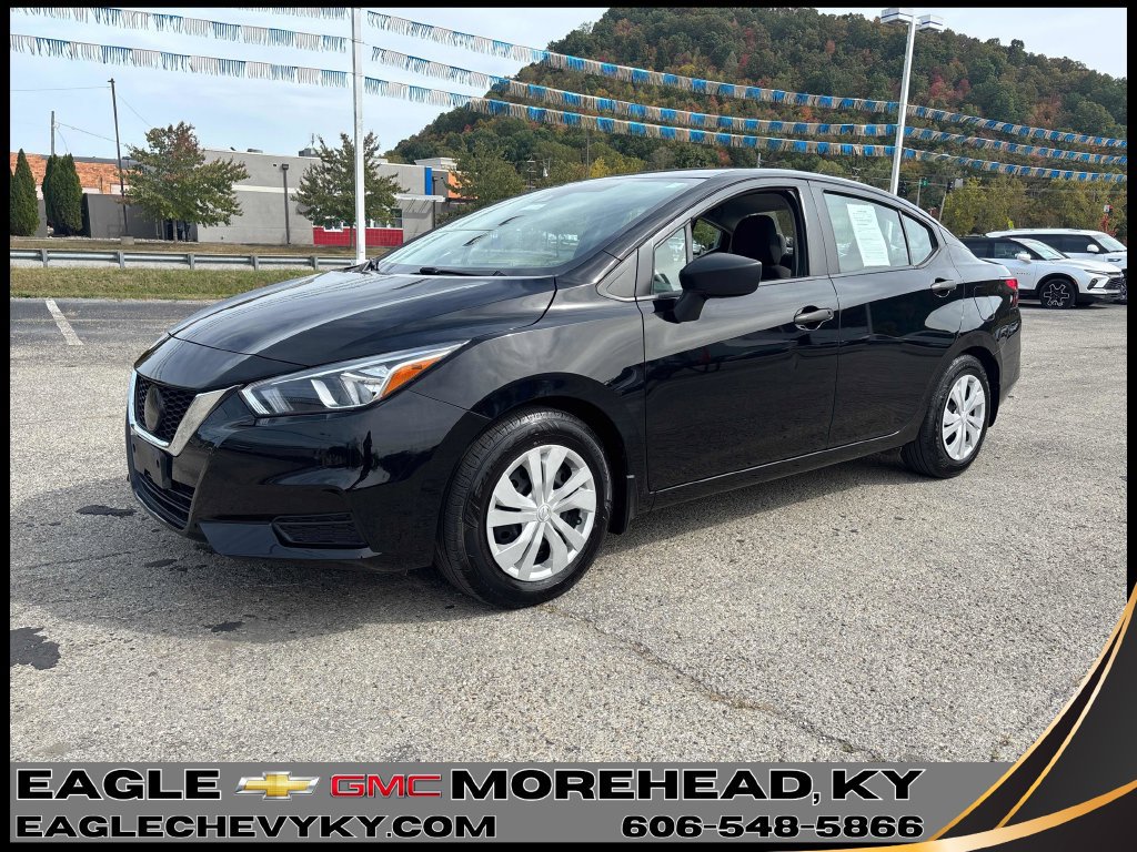 Used 2021 Nissan Versa Sedan S with VIN 3N1CN8DV9ML925309 for sale in Morehead, KY