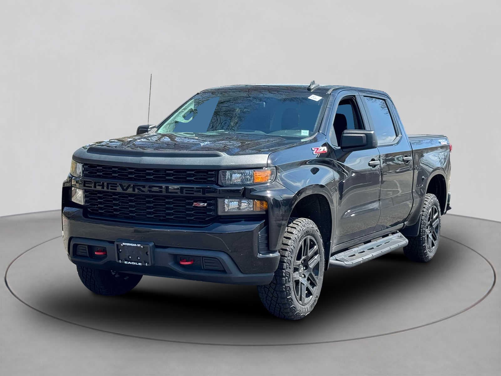 Certified 2021 Chevrolet Silverado 1500 Custom with VIN 3GCPYCEL2MG481706 for sale in Riverhead, NY