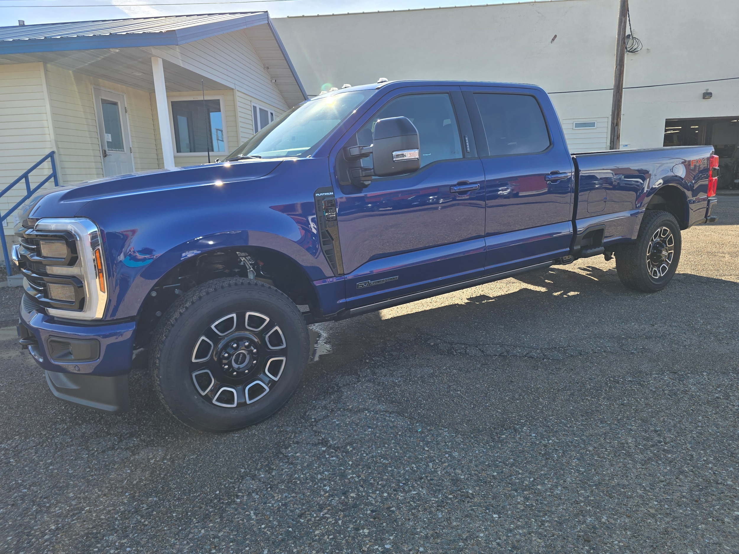 Argon Blue Metallic 2026 Ford F-350 Super Duty Pickup Truck Four-Wheel Drive Automatic