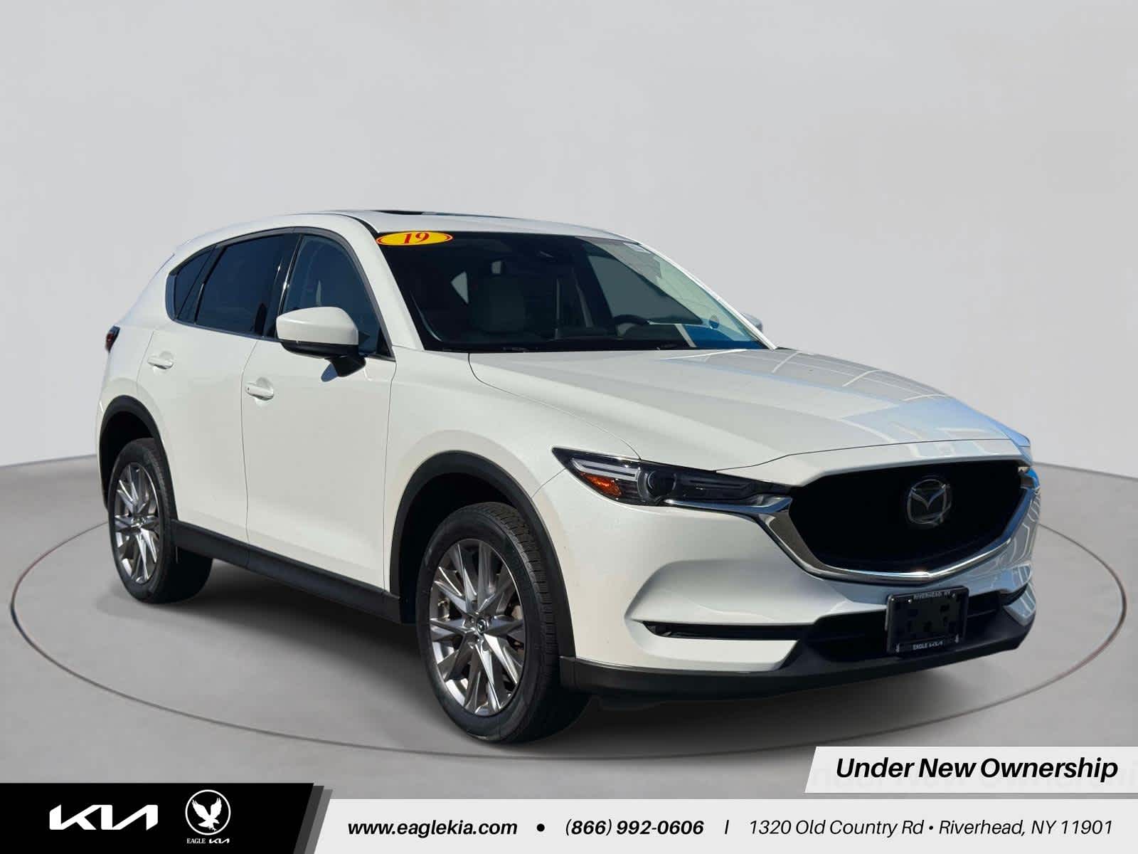 Used 2019 Mazda CX-5 Grand Touring with VIN JM3KFBDM5K1646266 for sale in Riverhead, NY