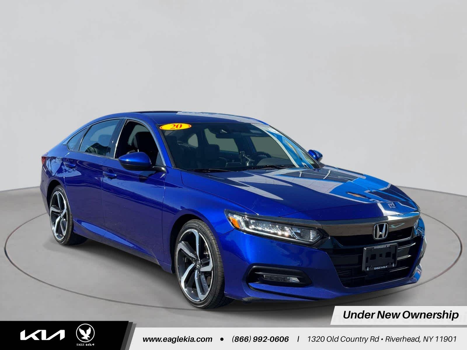 Used 2020 Honda Accord Sport with VIN 1HGCV1F34LA149145 for sale in Riverhead, NY