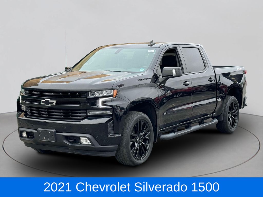 Certified 2021 Chevrolet Silverado 1500 RST with VIN 1GCUYEED4MZ310026 for sale in Riverhead, NY